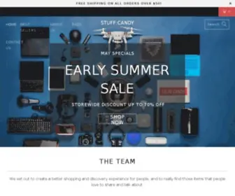 Stuffcandy.com(Domain misconfigured) Screenshot