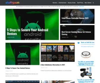 Stuffgasm.com(Tech, Gaming, Software and Accessories Reviews) Screenshot