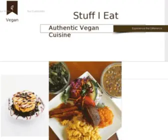 Stuffieat.com(Stuff I Eat) Screenshot