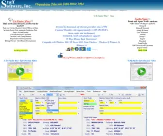 Stuffsoftware.com(Telephone company) Screenshot