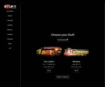 Stuftburgerbar.com(Stuft a Burger Bar) Screenshot