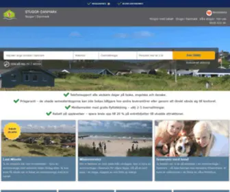 Stugor-Danmark.com(Hyra stuga i Danmark här) Screenshot