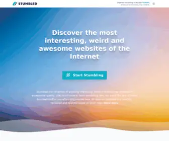 Stumbled.cc(The greatest Sites of the Internet) Screenshot