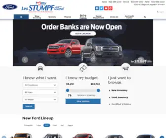 Stumpfford.com(Les Stumpf Ford) Screenshot