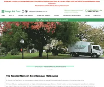 Stumpsandtrees.com.au(Tree Removal Melbourne) Screenshot