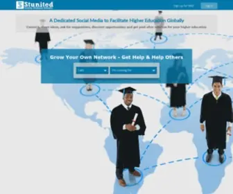 Stunited.org(Uniting Students Globally) Screenshot