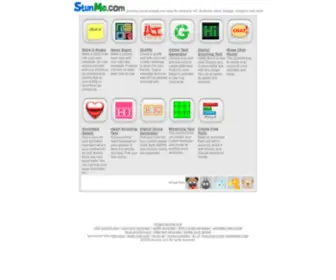 Stunme.com(Free cool widgets and apps for your websites) Screenshot