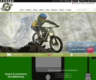 Stuntbike.it(Mountain bike vendita accessori a roma) Screenshot