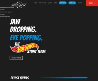 Stuntzinc.com(Jaw Dropping Eye Popping Stunt Team) Screenshot