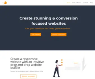 Stunworx.com(Create stunning and conversion optimized websites) Screenshot