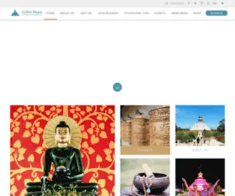 Stupa.org.au(Great Stupa of Universal Compassion) Screenshot