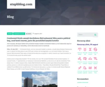 Stuphblog.com(Just another WordPress site) Screenshot