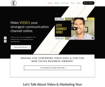 Stupideasy.com(Video Marketing for Real Estate & Entrepreneurs) Screenshot