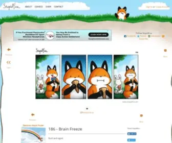 Stupidfox.net(StupidFoxBrain Freeze) Screenshot