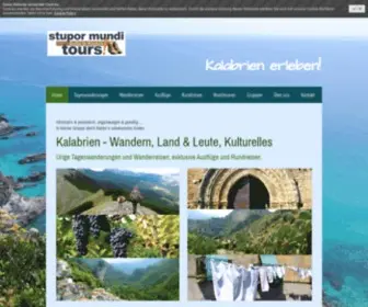 Stupormunditours.com(Kalabrien Ausflüge) Screenshot