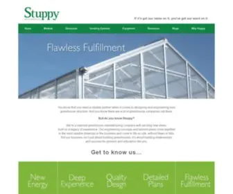 Stuppy.com(Commercial Greenhouse and Growing Systems Manufacturer) Screenshot