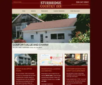 Sturbridgecountryinn.com(Sturbridge Country Inn) Screenshot