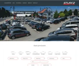 Sturczauto.hu(Sturcz Aut) Screenshot