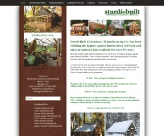 Sturdi-Built.com(Greenhouse Kits by Sturdi) Screenshot