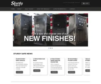 Sturdysafe.com(America’s #1 Customizable Safes & Vaults) Screenshot