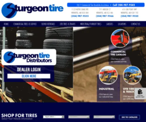 Sturgeontire.com(Sturgeon Tire) Screenshot
