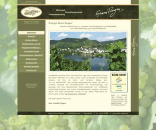 Sturm-Pargen.de(Weingut Sturm Pargen) Screenshot