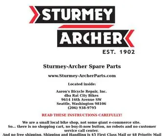 Sturmey-Archerparts.com(Sturmey Archerparts) Screenshot