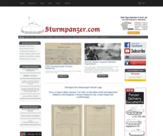 Sturmpanzer.com(Sturmpanzer) Screenshot