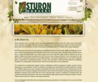 Sturon.com(Sturon Nursery Wholesale Plants) Screenshot