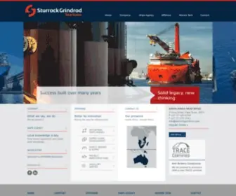 Sturrockgrindrod.com(Sturrock Grindrod Maritime) Screenshot