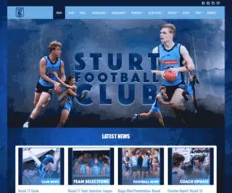 Sturtfc.com.au(Sturt Football Club Inc) Screenshot