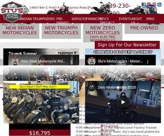 Stusmotorcyclesofftmyers.com Screenshot