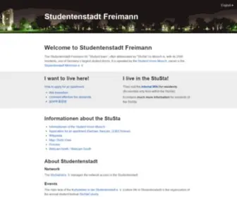 Stusta.de(Studentenstadt Freimann) Screenshot