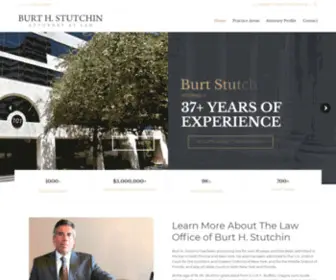 Stutchinlaw.com(Over 39 years of legal experience) Screenshot