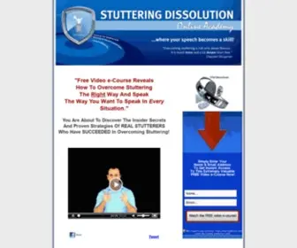 Stutteringdissolution.com(Stuttering Dissolution Online Academy) Screenshot