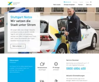 Stuttgart-Netze.de(Stuttgart Netze) Screenshot