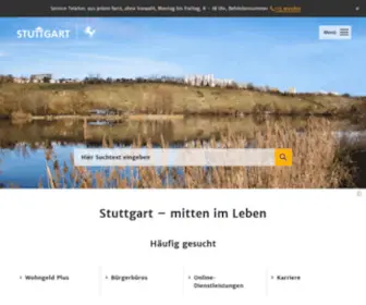 Stuttgart.de(Landeshauptstadt Stuttgart) Screenshot