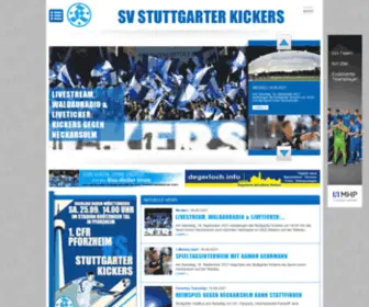 Stuttgarter-Kickers.de(Stuttgarter Kickers) Screenshot