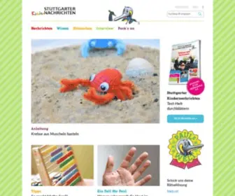 Stuttgarter-Kindernachrichten.de(Stuttgarter Kindernachrichten) Screenshot