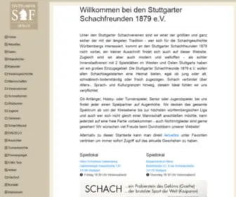 Stuttgarter-Schachfreunde.de(Schach) Screenshot