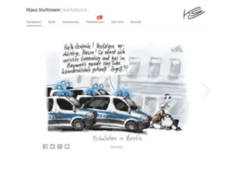 Stuttmann-Karikaturen.de(Der Karikaturist und Cartoonist Klaus Stuttmann (KS)) Screenshot