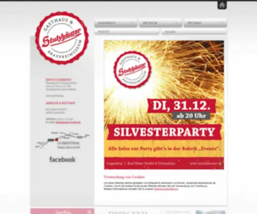 Stutzhaeuser-Brauerei.de(Stutzhäuser) Screenshot