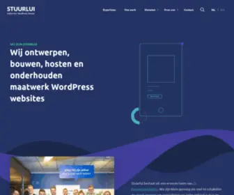 Stuurlui.nl(WordPress bureau Stuurlui uit Utrecht) Screenshot