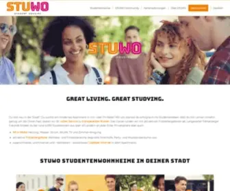 Stuwo.at(STUWO Studentenheime) Screenshot