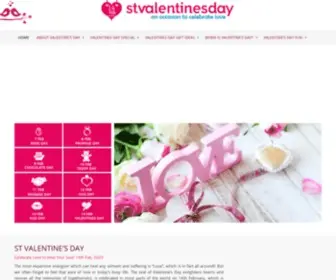 Stvalentinesday.org(St Valentine's Day) Screenshot