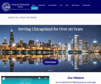 Stvincentdepaulchicago.org(Stvincentdepaulchicago) Screenshot