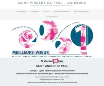 Stvincentdepaulsoissons.org(Stvincentdepaulsoissons) Screenshot