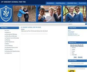 Stvincentschool.org.za(St Vincent School for the Deaf) Screenshot