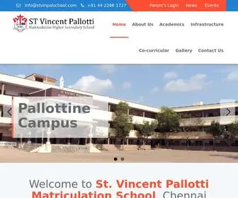 Stvinpalschool.com(Vincent Pallotti Higher Secondary School) Screenshot