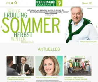 STVP.at(Steirische Volkspartei) Screenshot